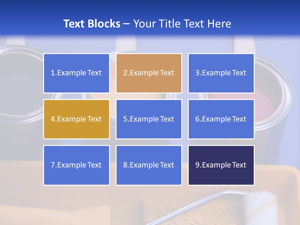 Paint And Brush PowerPoint Template