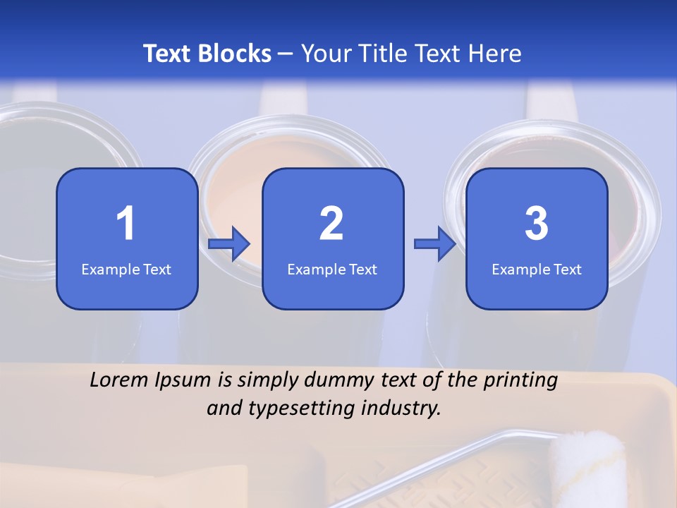 Paint And Brush PowerPoint Template