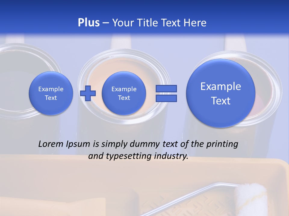 Paint And Brush PowerPoint Template