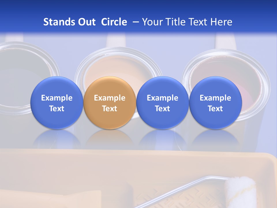 Paint And Brush PowerPoint Template