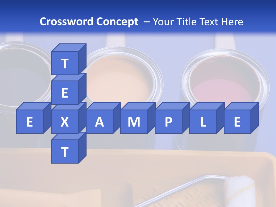 Paint And Brush PowerPoint Template
