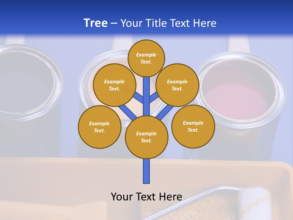 Paint And Brush PowerPoint Template