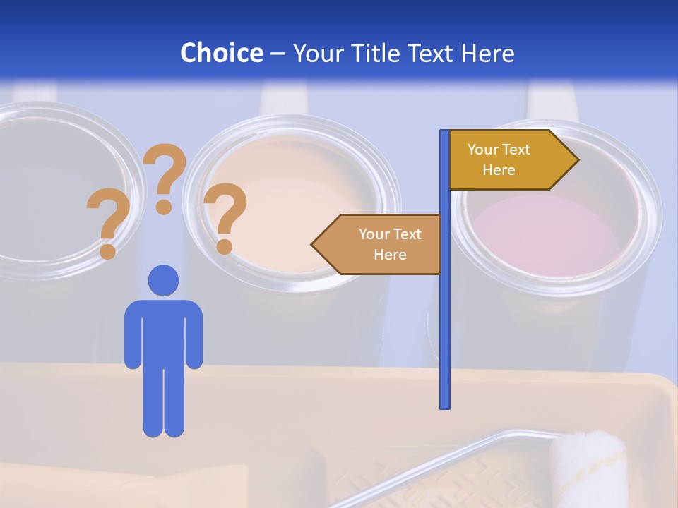 Paint And Brush PowerPoint Template