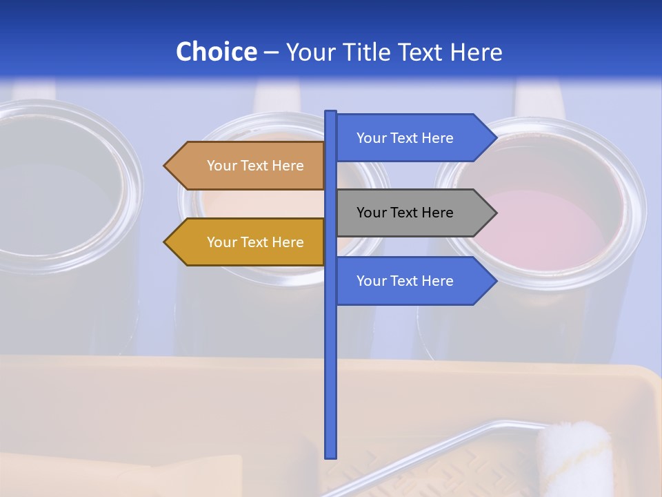 Paint And Brush PowerPoint Template