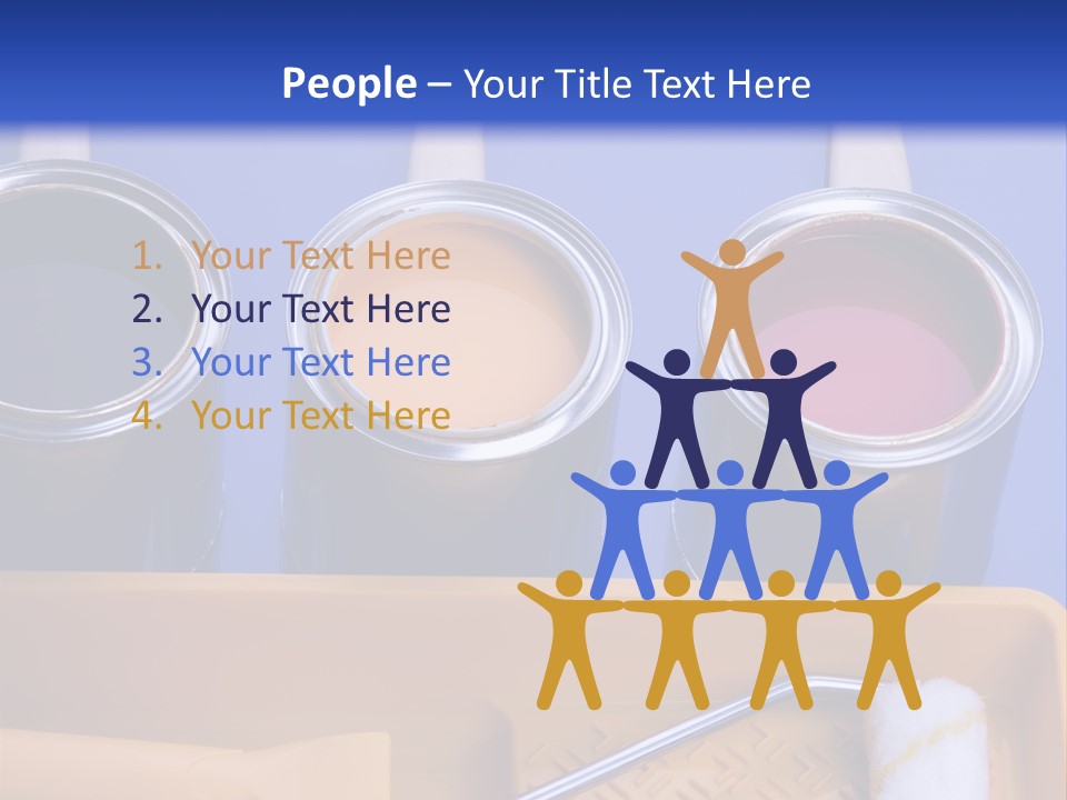 Paint And Brush PowerPoint Template