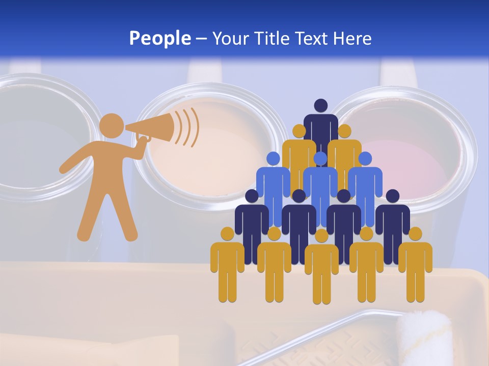 Paint And Brush PowerPoint Template