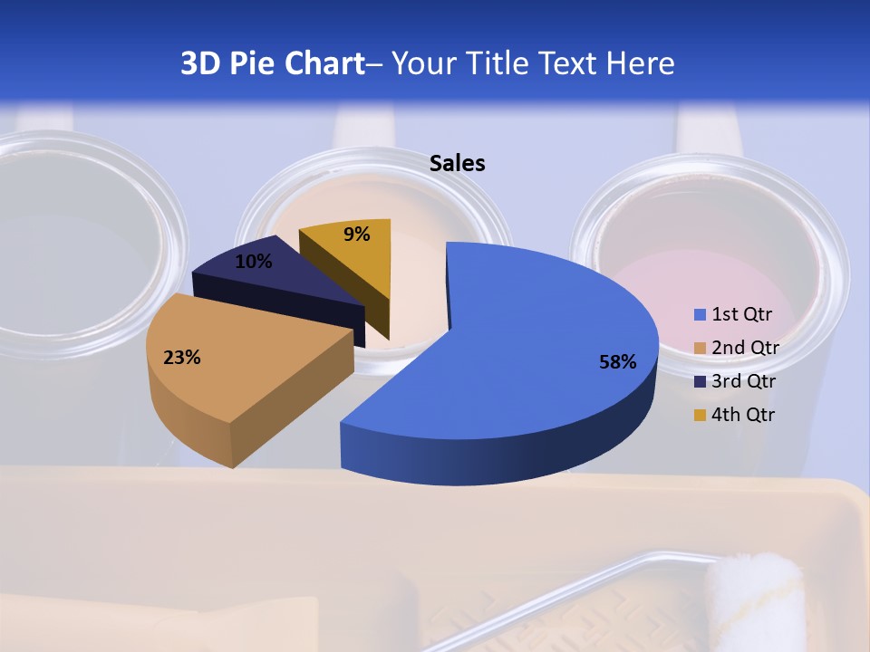 Paint And Brush PowerPoint Template