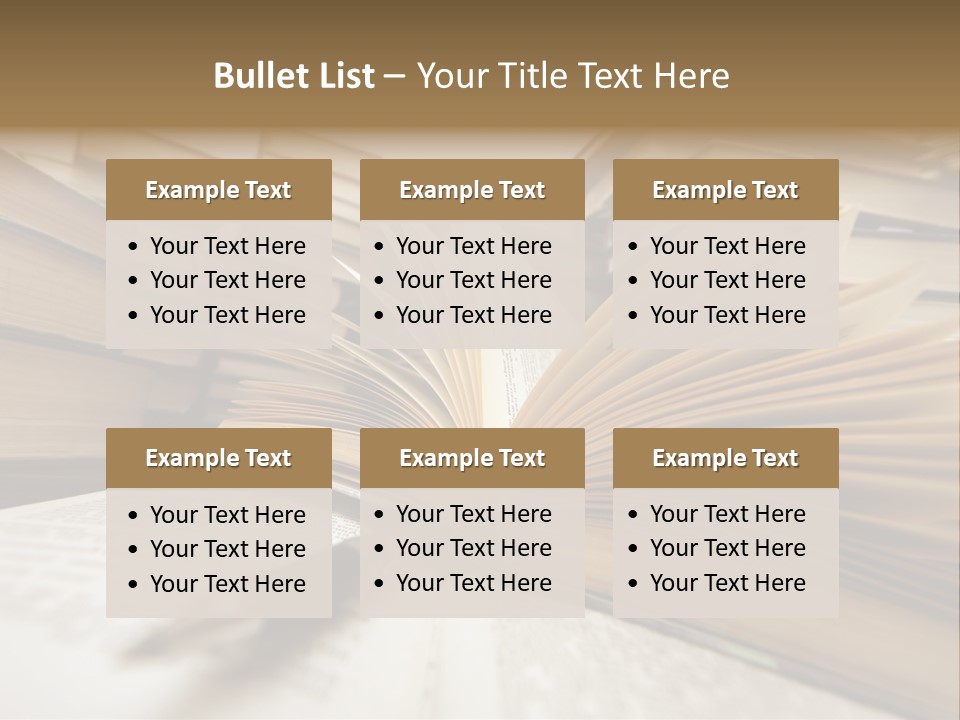 Many Old Books Combined By A Heap. Russian Saying 'Knowledge - Light, Ignorance - Darkness' PowerPoint Template
