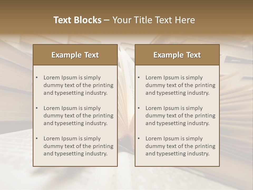 Many Old Books Combined By A Heap. Russian Saying 'Knowledge - Light, Ignorance - Darkness' PowerPoint Template
