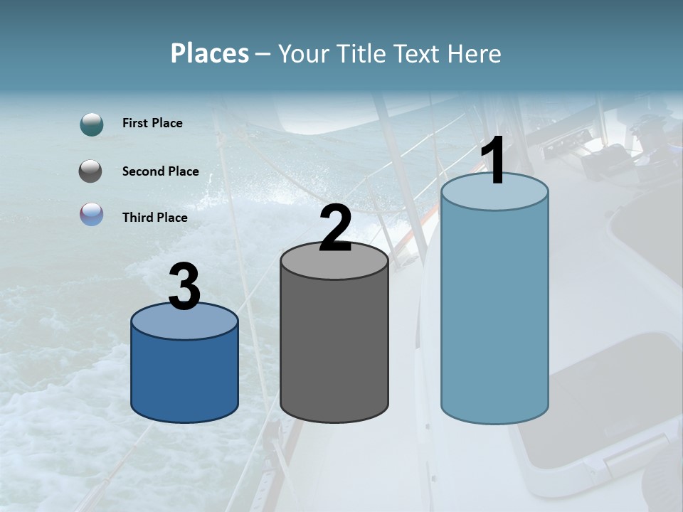 Racing Yacht... PowerPoint Template