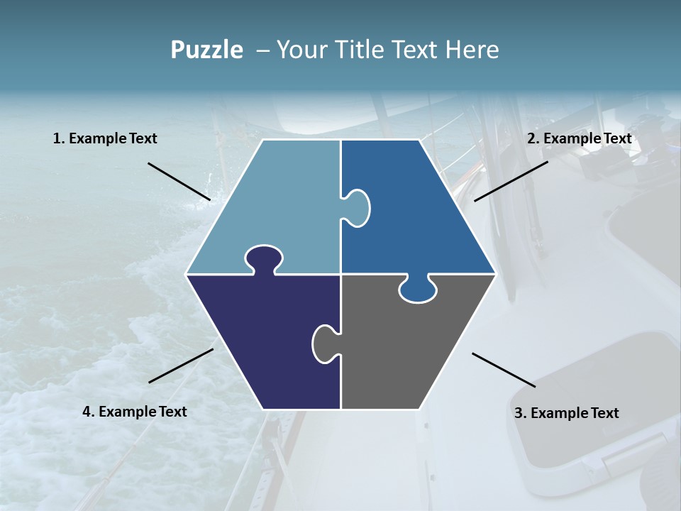 Racing Yacht... PowerPoint Template