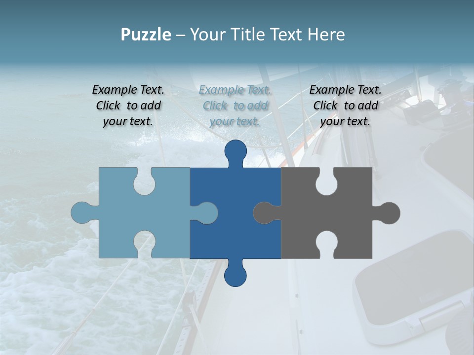 Racing Yacht... PowerPoint Template