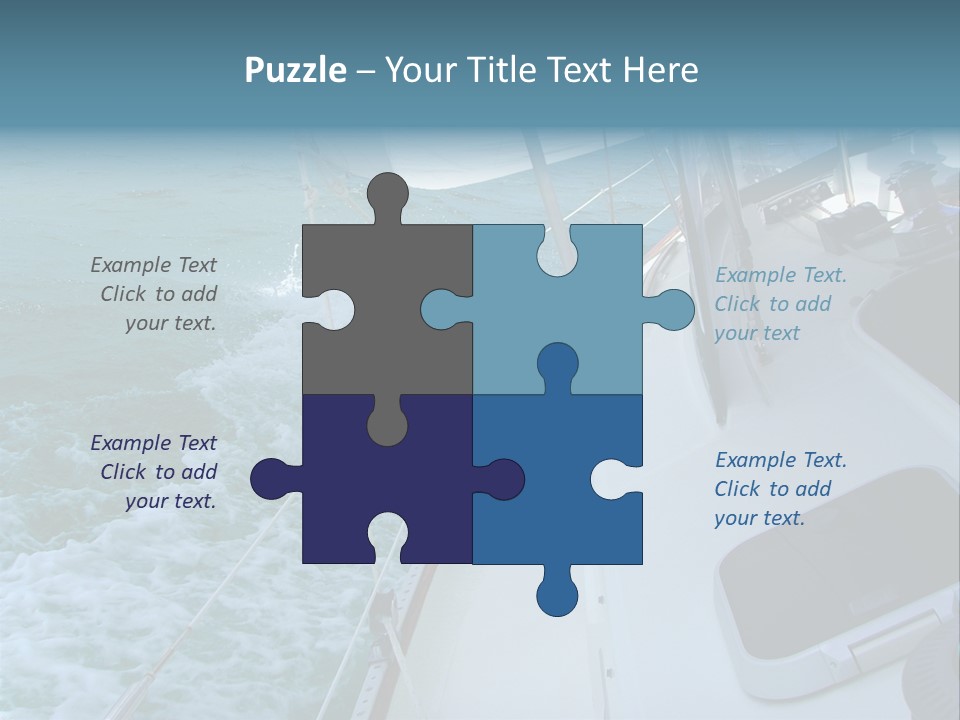 Racing Yacht... PowerPoint Template