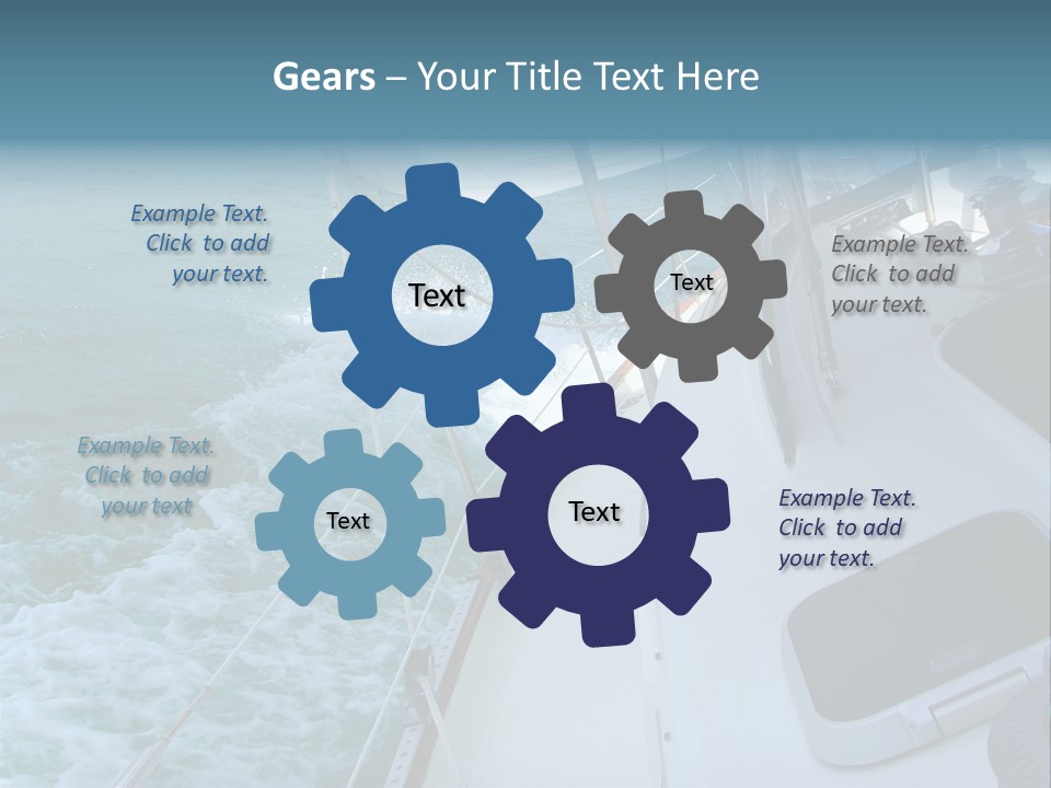 Racing Yacht... PowerPoint Template