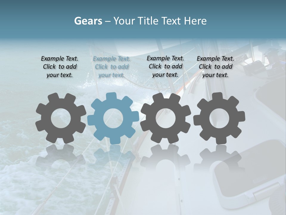 Racing Yacht... PowerPoint Template