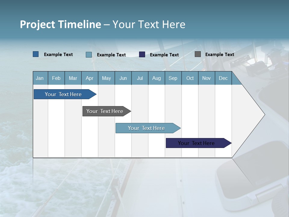 Racing Yacht... PowerPoint Template
