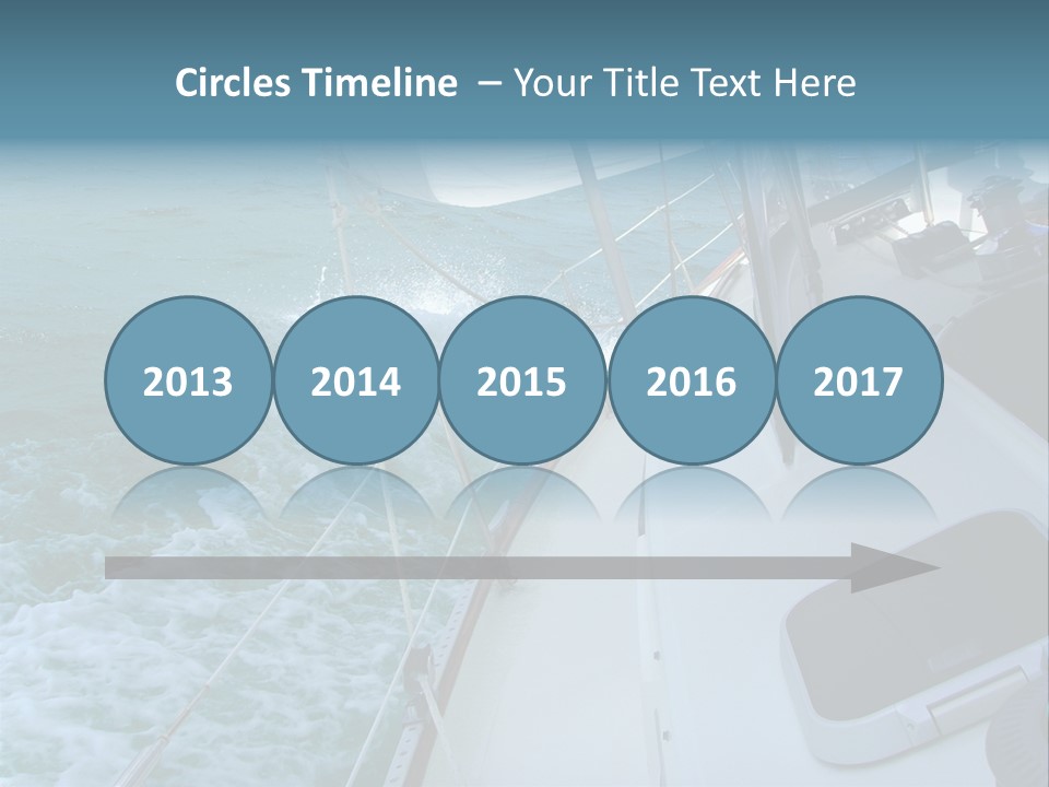 Racing Yacht... PowerPoint Template