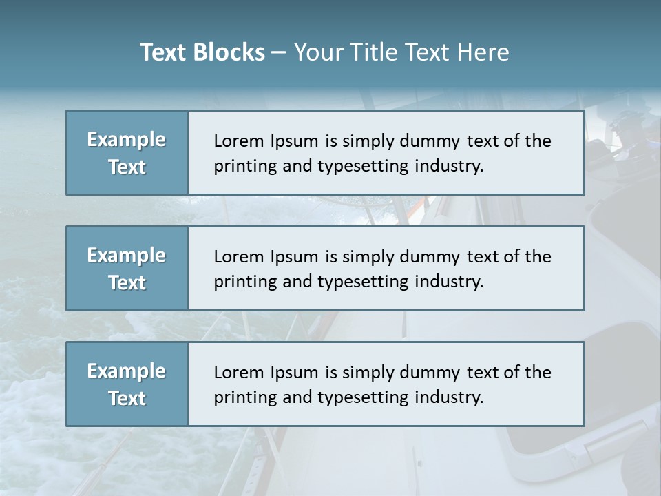Racing Yacht... PowerPoint Template