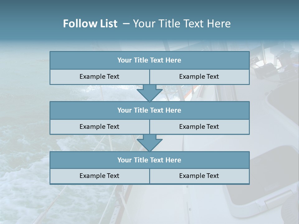 Racing Yacht... PowerPoint Template