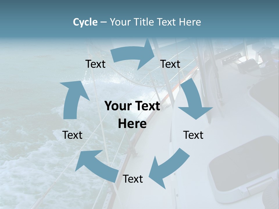 Racing Yacht... PowerPoint Template
