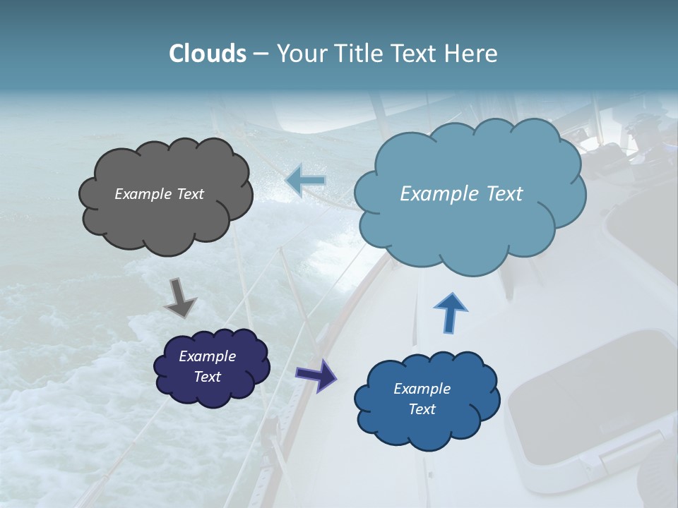 Racing Yacht... PowerPoint Template