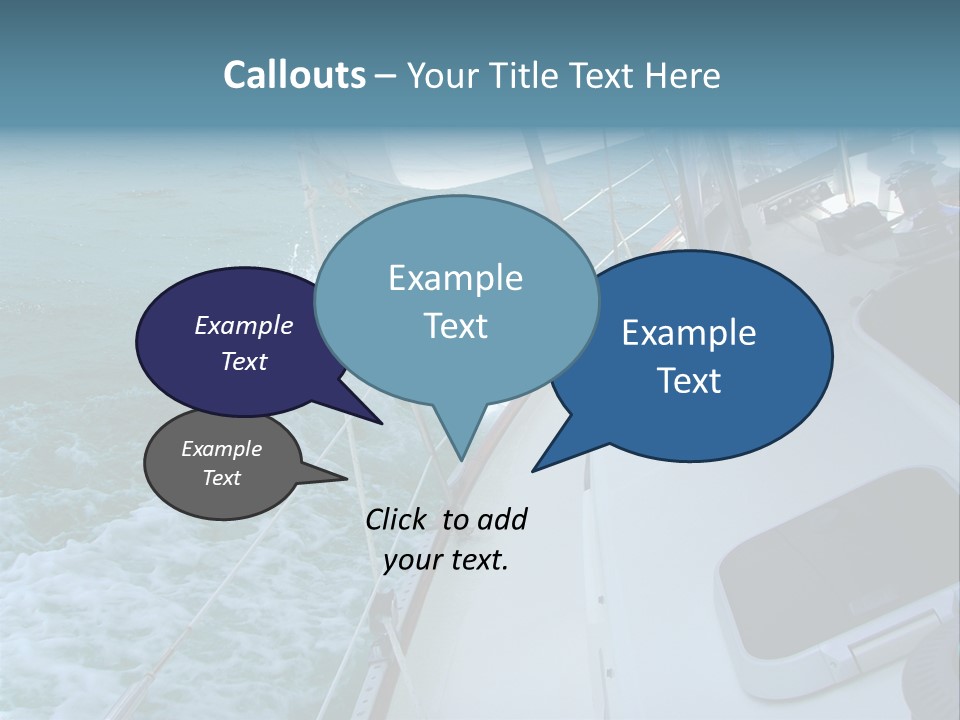 Racing Yacht... PowerPoint Template