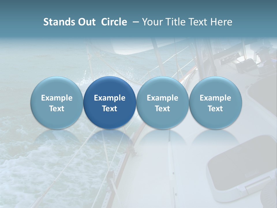 Racing Yacht... PowerPoint Template