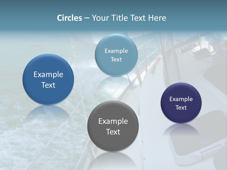 Racing Yacht... PowerPoint Template