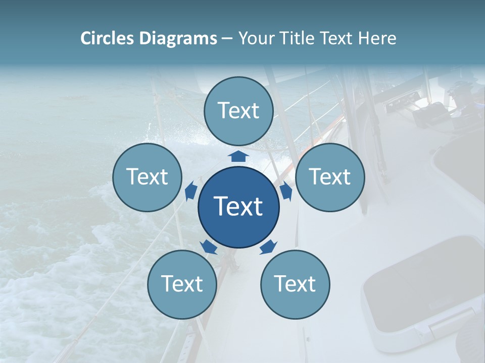 Racing Yacht... PowerPoint Template