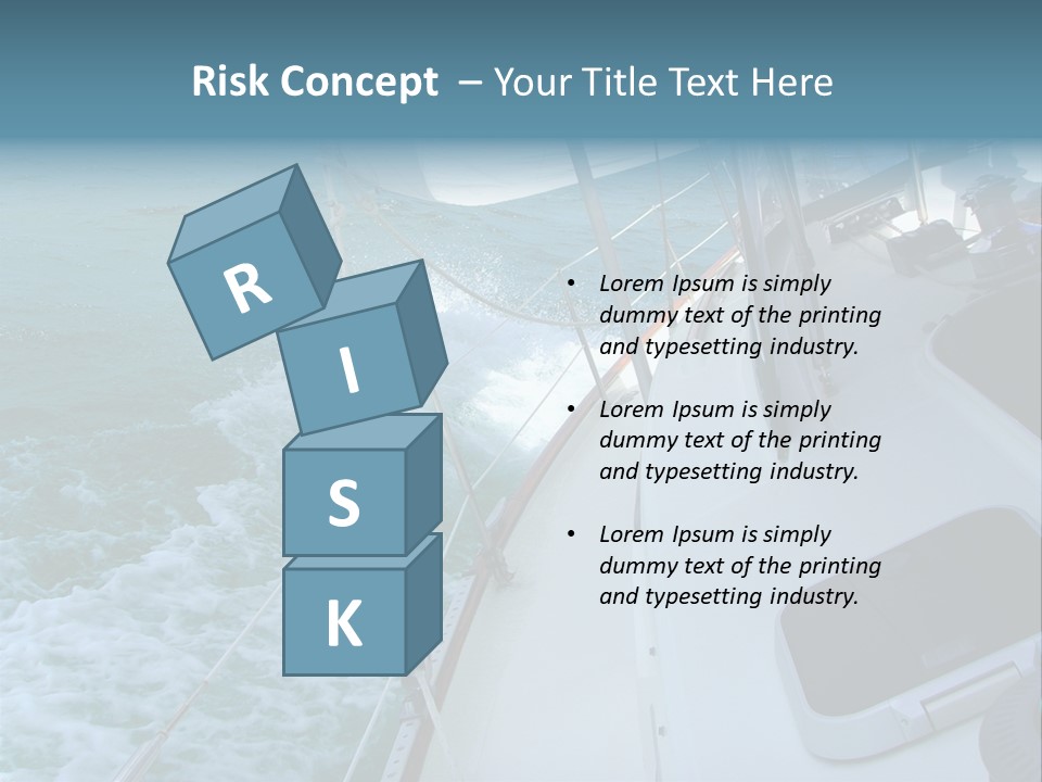 Racing Yacht... PowerPoint Template