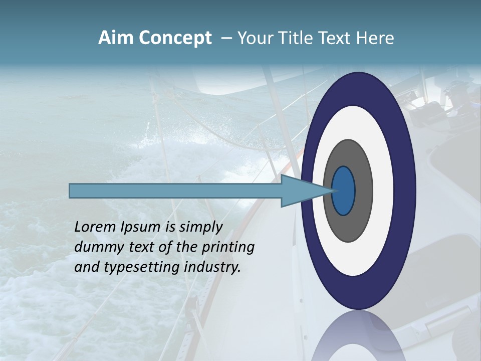 Racing Yacht... PowerPoint Template