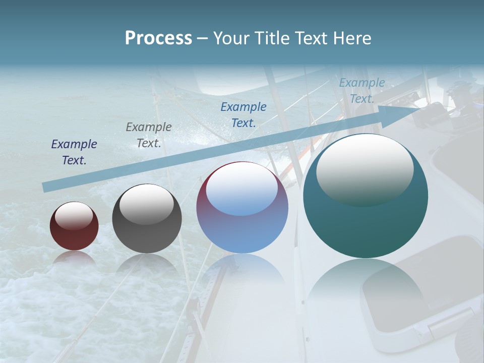 Racing Yacht... PowerPoint Template