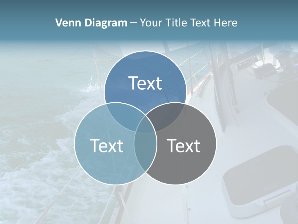 Racing Yacht... PowerPoint Template