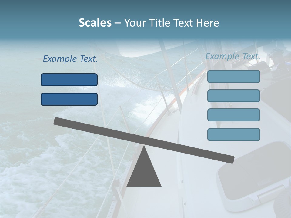 Racing Yacht... PowerPoint Template