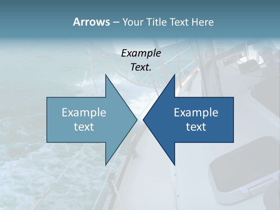 Racing Yacht... PowerPoint Template