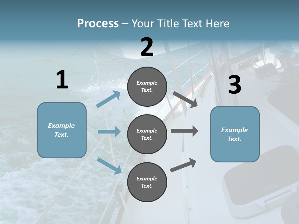 Racing Yacht... PowerPoint Template