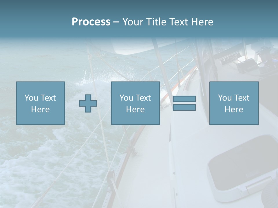 Racing Yacht... PowerPoint Template