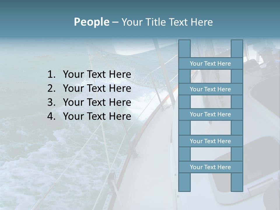 Racing Yacht... PowerPoint Template