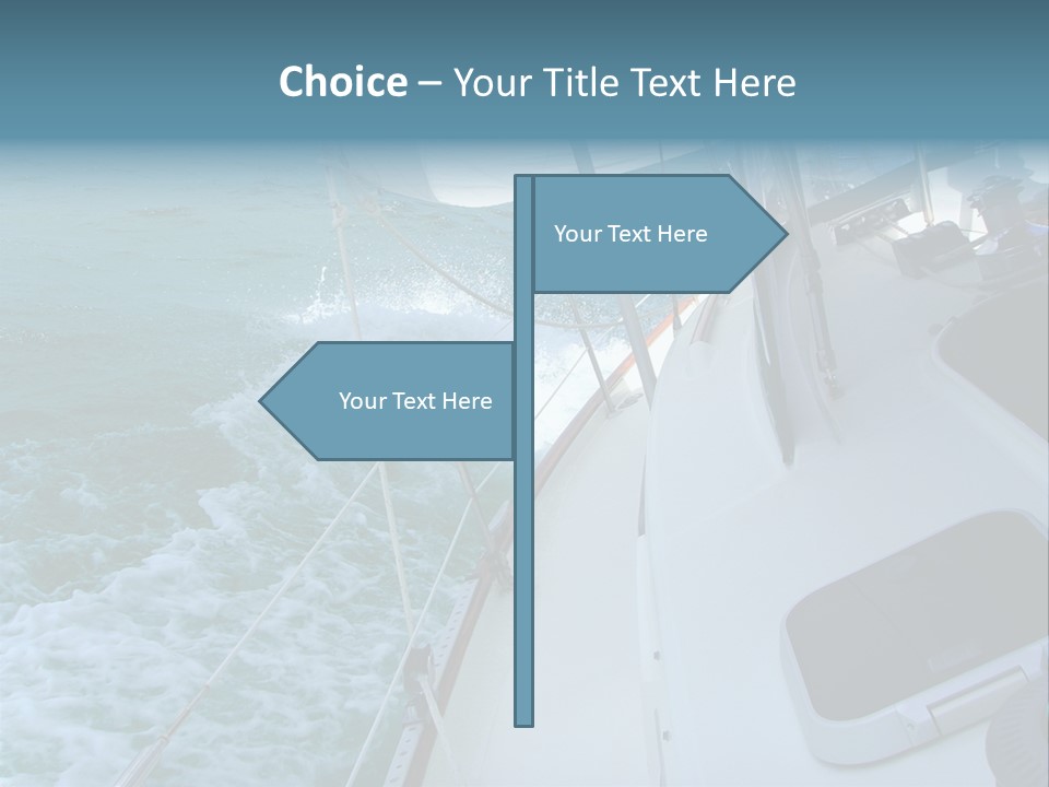 Racing Yacht... PowerPoint Template