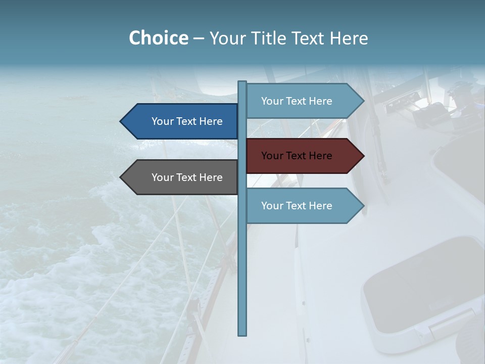 Racing Yacht... PowerPoint Template