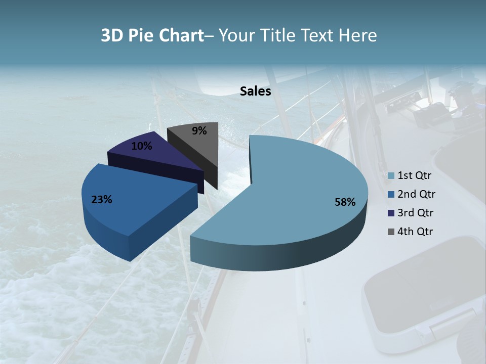Racing Yacht... PowerPoint Template