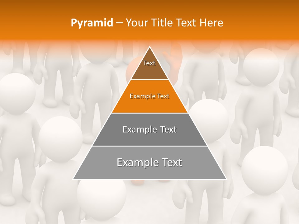 A Group Of People Standing In Front Of Each Other PowerPoint Template