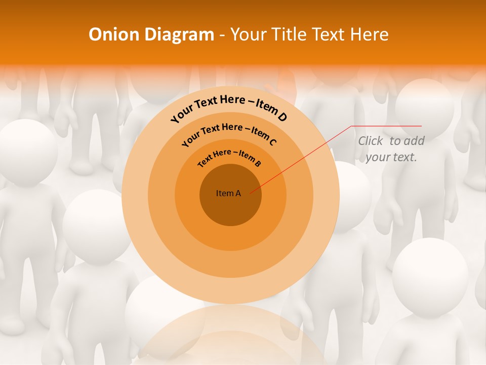 A Group Of People Standing In Front Of Each Other PowerPoint Template