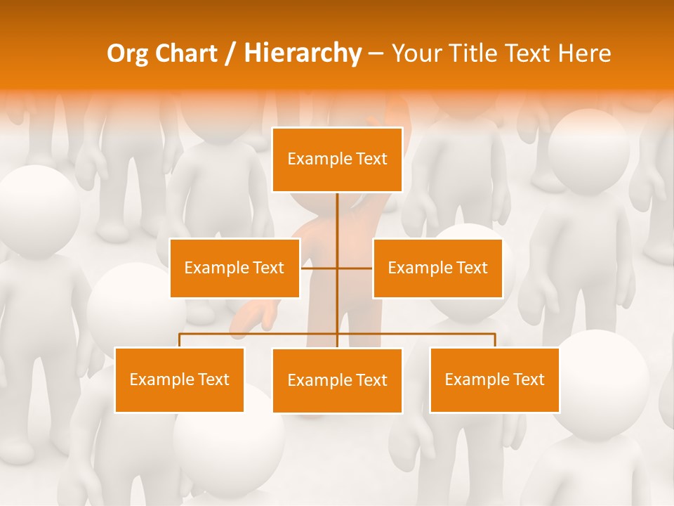 A Group Of People Standing In Front Of Each Other PowerPoint Template