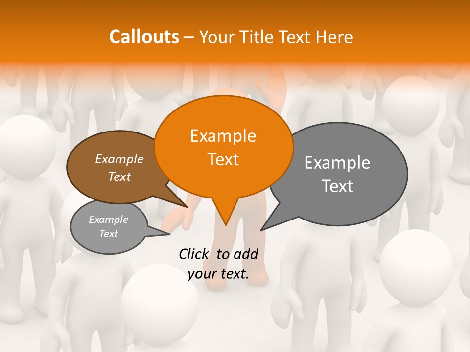A Group Of People Standing In Front Of Each Other PowerPoint Template