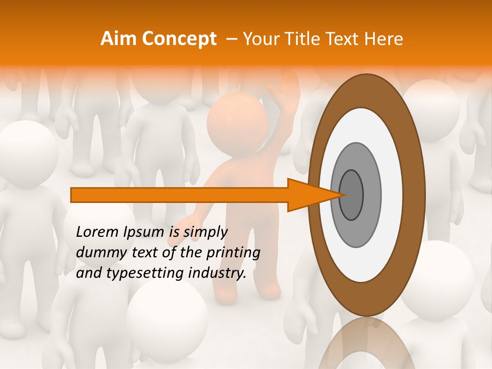 A Group Of People Standing In Front Of Each Other PowerPoint Template