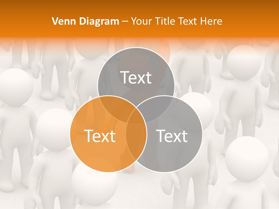 A Group Of People Standing In Front Of Each Other PowerPoint Template