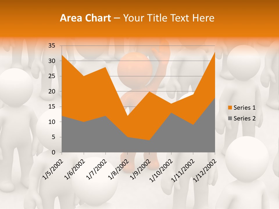 A Group Of People Standing In Front Of Each Other PowerPoint Template