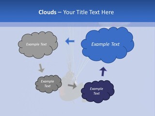 Paragliding In The Dolomites, Italy PowerPoint Template