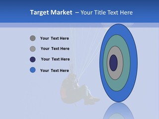 Paragliding In The Dolomites, Italy PowerPoint Template